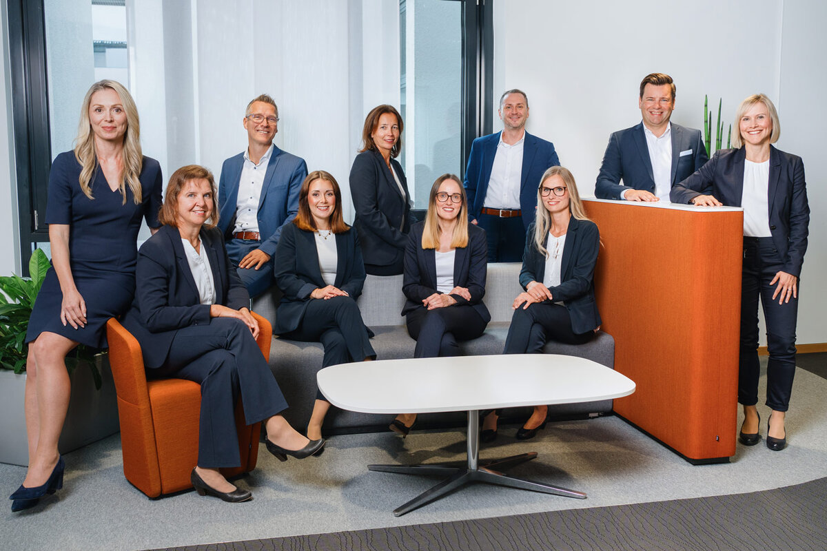 Business-Gruppenportrait